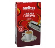 Кава мелена Lavazza Crema e Gusto Ricco 80% Арабіка 250 г/20