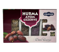 Цукерки Kibarzade Hurma Atom Cezerye Фінік микс 125 г