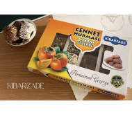 Цукерки Kibarzade Cennet Atom Cezerye Хурма мікс 125 г