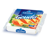 Сир порційний Lactima Gouda 130 г/10