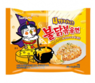 Локшина Samyang Buldak Гостра курка чотири сира 145 г/40