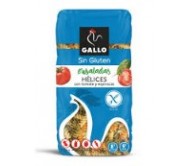 Макарони Gallo Спіральки з томатами і шпинатом без глютену 450 г/10