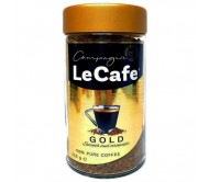 Кава розчинна Le Cafe Gold 200 г/18