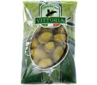 Оливки Vittoria зелені з кісточкою дольче гіганти 850 г/10