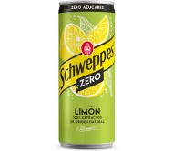 Напій газований Schweppes Лимон Zero, без цукру 330 мл/24