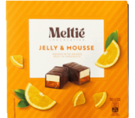 Цукерки Meltie Пташине молоко Апельсин 400 г/12