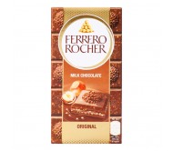 Шоколад Ferrero Rocher молочний з лісовим горіхом 90 г/8