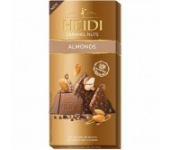 Шоколад Heidi молочний карамель та мигдаль 80 г/20