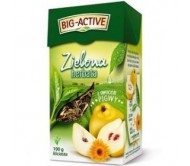 Чай зелений листовий Big Active Zielona айва 100 г/12