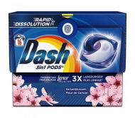 Капсули для прання Dash 3 in 1 Fleur de Cerisier 16 шт/3