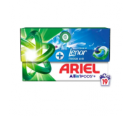 Капсули для прання Ariel Ленор фреш 19 шт