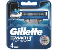 Змінні касети для гоління Gillette Mach 3 Turbo 4 шт