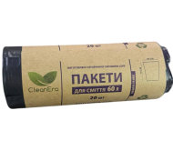 Пакети для сміття CleanEra 60 л 20 шт