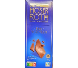 Шоколад Moser Roth молочний із незбираного молока 125 г