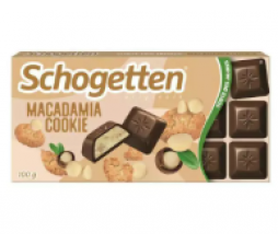 Шоколад Schogetten молочний Макадамія та печиво 100 г