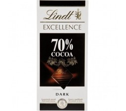Шоколад темний Lindt Excellence 70% гіркий 100 г