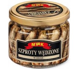 Шпроти в олії М&K 250 г/12