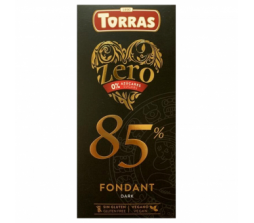 Шоколад Torras Zero 85% какао без цукру, без глютену 100 г/12