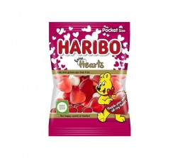 Цукерки желейні Haribo Love Hearts Сердечка 100 г