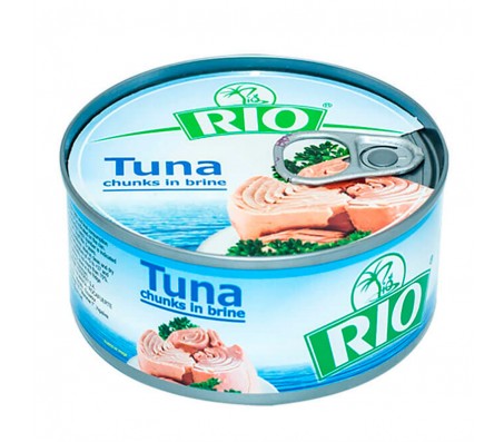 Тунець Rio у власному соці 170 г/48