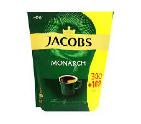 Кава розчинна Jacobs Монарх економ пакет 400 г/8 - Купить в интернет магазине DF.ZP.UA
