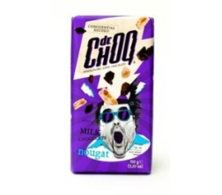 Шоколад молочний Dr Choq нуга 150 г/12 - Купити в інтернет магазині DF.ZP.UA