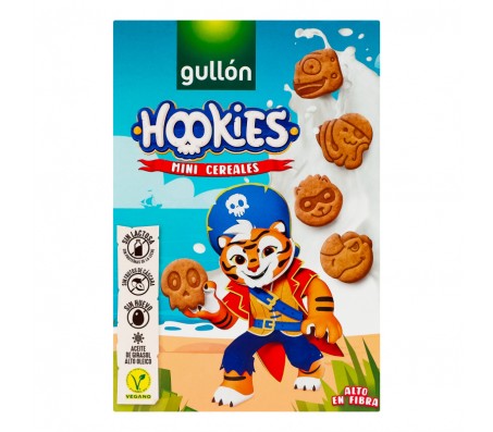 Печиво Gullon Hookies Mini cereales 250 г/12