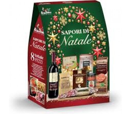 Подарунковий набір Sapori di Natale італійських продуктів 8 од