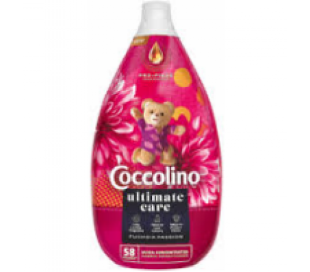 Кондиціонер концентрат для білизни Coccolino Fuchsia Passion 58 прань 870 мл