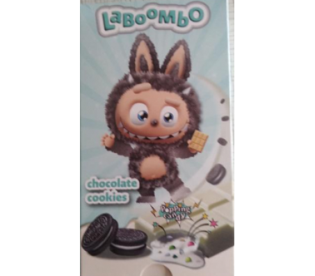 Шоколад Laboombo молочний Chocolate cookiesl 70 г