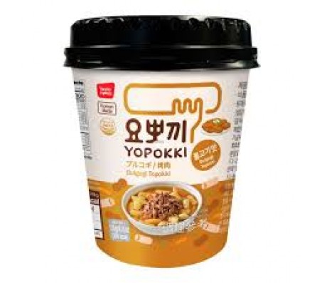 Токпоккі Yopokki з яловичиною булґоґі у стакані  118 г
