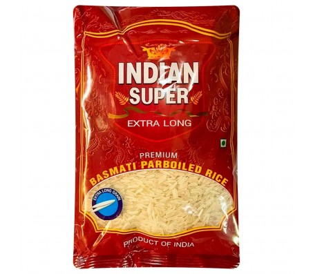 Рис басматі Indian Super Extra Long пропарений 1 кг - Купить в интернет магазине DF.ZP.UA