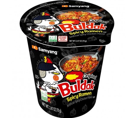 Локшина Samyang Buldak Ramen Гострий Курка у склянці 70 г