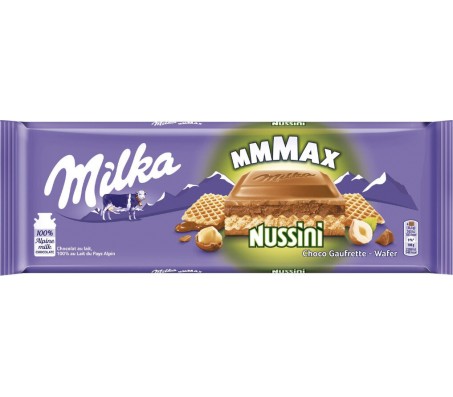 Шоколад молочний Milka Nutty Choco Wafer 270 г/13 - Купити в інтернет магазині DF.ZP.UA