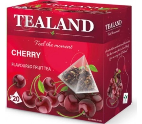 Чай фруктовий в пірамідках Tealand вишня 20 пак