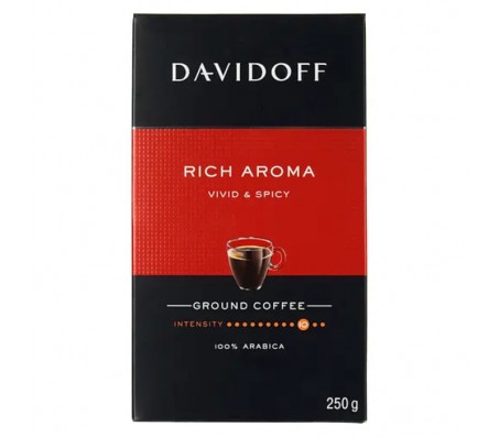 Кава мелена Davidoff Cafe Rich Aroma 250 г/12