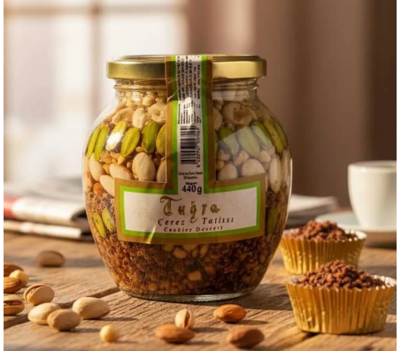 Суміш горіхів з медом Tugra 440 г/12