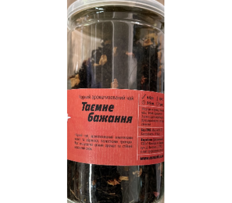 Чай чорний Genius Таємне бажання в банці 100 г