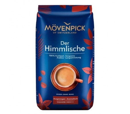 Кава в зернах Movenpick Himmlische 100% Арабіка 500 г/10 - Купити в інтернет магазині DF.ZP.UA