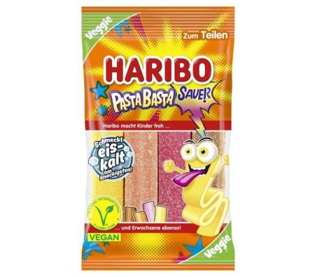 Цукерки жувальні Haribo Pasta Basta Sauer 160 г