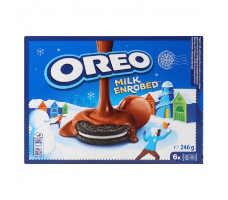 Печиво-сендвіч Oreo Choc Milk в молочному шоколаді 246 г/10