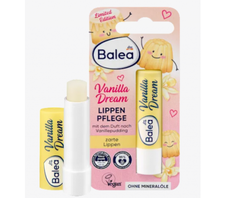 Бальзам для губ Balea Sweet vanilla biscuit 4.8 г - Купить в интернет магазине DF.ZP.UA