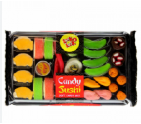 Цукерки жувальні Look-O-Look Candy Sushi 300 г/12