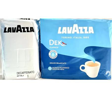 Кава мелена Lavazza Dek Classico silver без кофеїну 250 г/20