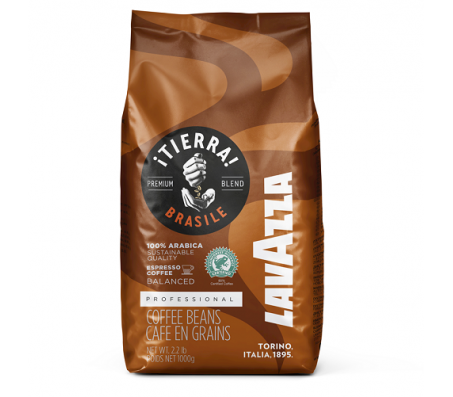 Кава в зернах Lavazza TIERRA Brazil 1 кг/6