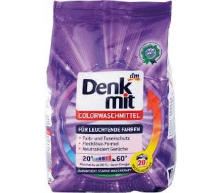 Пральний порошок Denkmit Color 20 прань 1,35 кг - Купити в інтернет магазині DF.ZP.UA