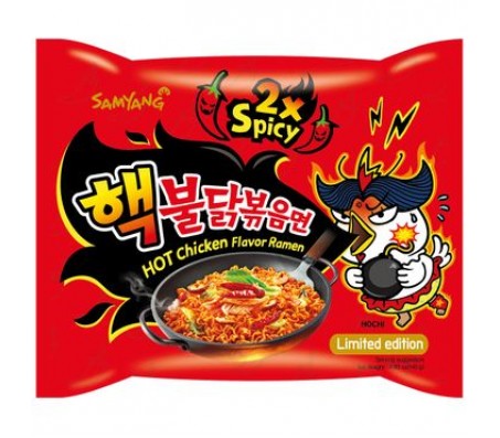 Локшина Samyang Buldak Червоний 2 X Спайсі 140 г/40