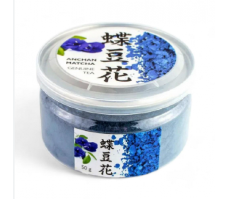 Чай матча блакитна Анчан (синій), банка 50 г