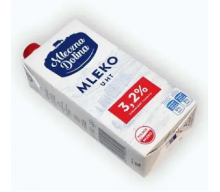 Молоко Mlecna Dolina 3.2% 1 л