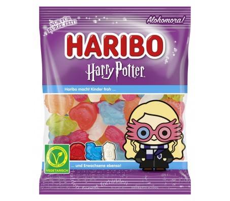 Цукерки жувальні Haribo Harry Potter Luna Lovegood 160 г